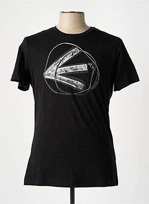 T-shirt noir ENERGIE pour homme