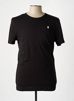 T-shirt noir G STAR pour homme