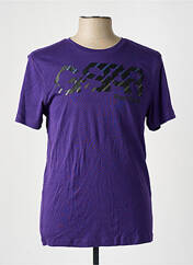 T-shirt violet G STAR pour homme seconde vue