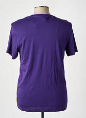 T-shirt violet G STAR pour homme seconde vue