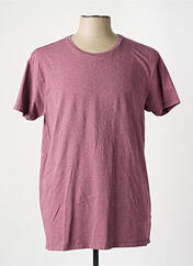 T-shirt violet SCOTCH & SODA pour homme seconde vue