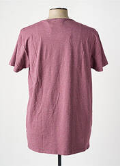 T-shirt violet SCOTCH & SODA pour homme seconde vue