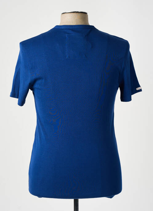 T-shirt bleu G STAR pour homme