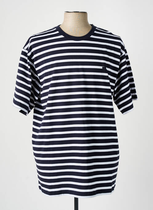 T-shirt bleu JACK & JONES pour homme