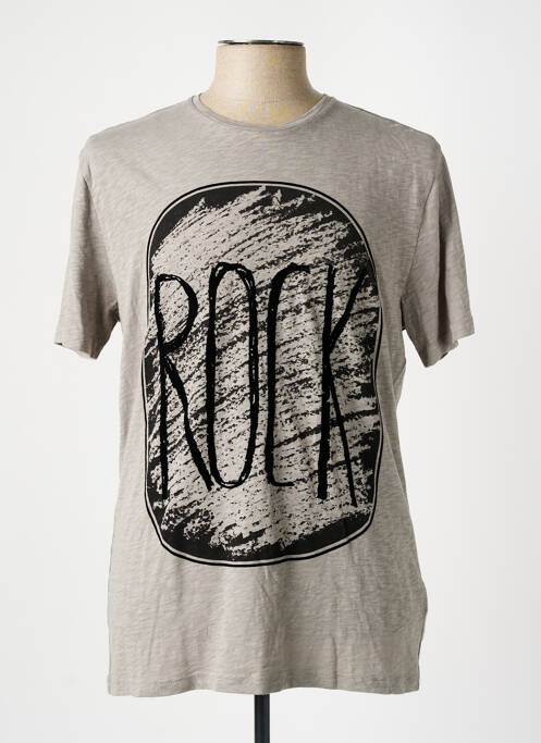 T-shirt gris ANTONY MORATO pour homme