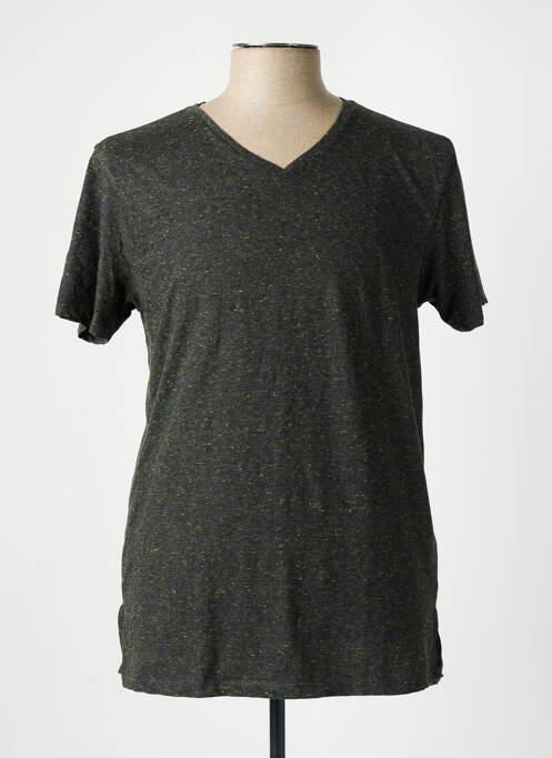 T-shirt gris SCOTCH & SODA pour homme