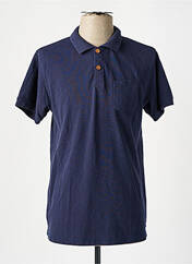 Polo bleu MAISON SCOTCH pour homme seconde vue