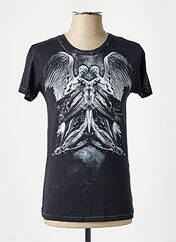 T-shirt noir REPLAY pour homme seconde vue