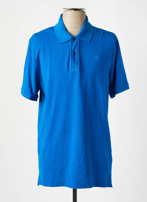 Polo bleu G STAR homme