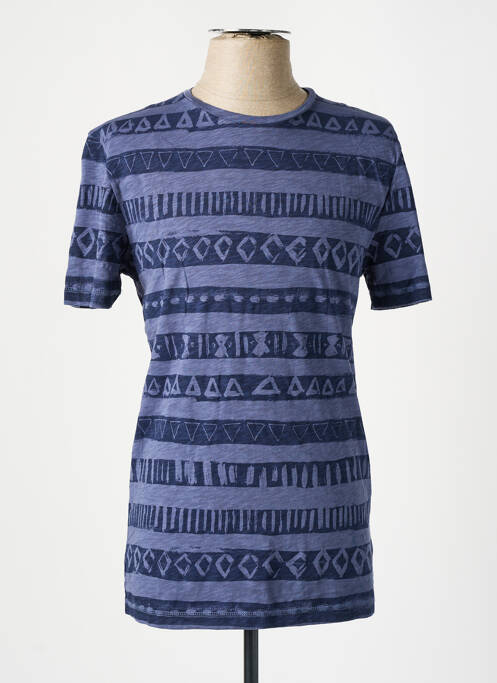 T-shirt bleu ANTONY MORATO pour homme