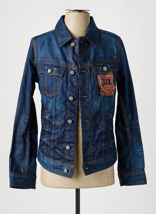 Veste casual bleu G STAR pour homme