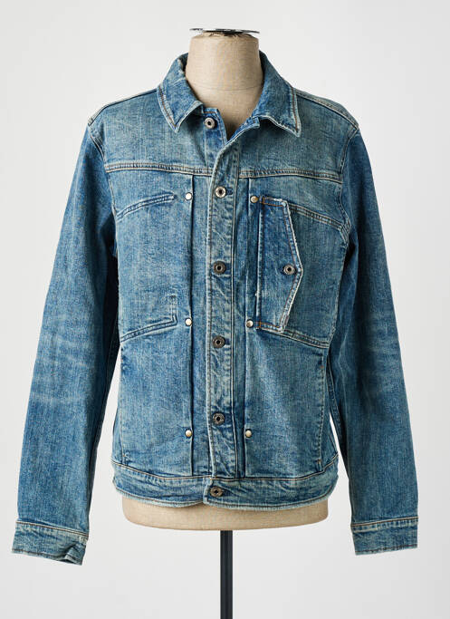 Veste casual bleu G STAR pour homme