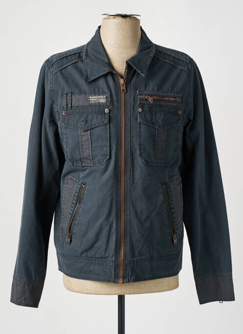 Veste casual bleu JACK & JONES pour homme