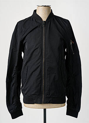 Blouson noir SCOTCH & SODA homme