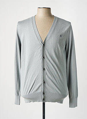 Gilet manches longues gris G STAR homme