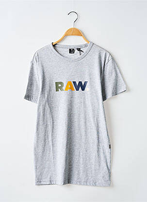 T-shirt gris G STAR garcon