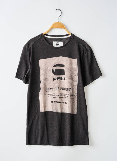 T-shirt gris G STAR homme