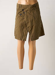 Jupe courte marron G STAR femme