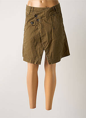 Jupe courte marron G STAR femme