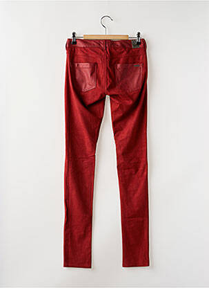 Pantalon slim rouge GUESS femme