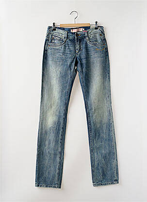 Jeans coupe slim bleu FREEMAN T.PORTER femme