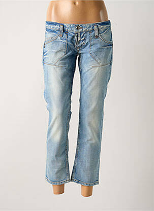 Jeans coupe slim bleu FREEMAN T.PORTER pour femme