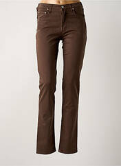 Pantalon droit marron CIMARRON pour femme seconde vue