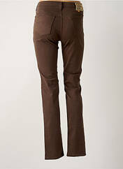 Pantalon droit marron CIMARRON pour femme seconde vue