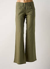 Pantalon droit vert FREEMAN T.PORTER pour femme seconde vue