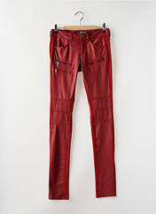 Pantalon slim rouge GUESS pour femme seconde vue