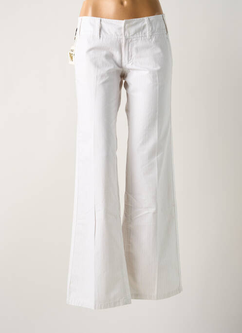 Pantalon droit blanc FREEMAN T.PORTER pour femme