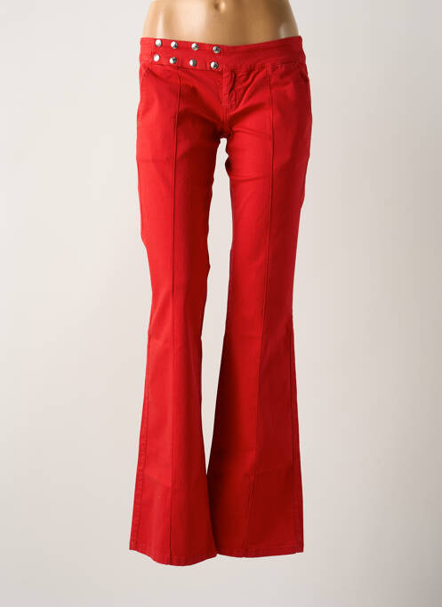 Pantalon droit rouge PHARD pour femme