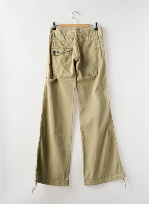 Pantalon flare beige LOIS pour femme