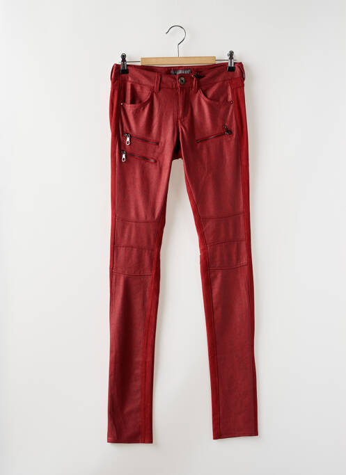 Pantalon slim rouge GUESS pour femme