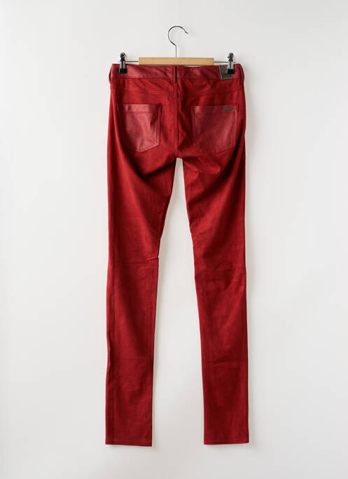 Pantalon slim rouge GUESS pour femme