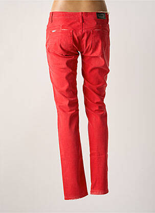 Jeans coupe slim rouge SALSA femme
