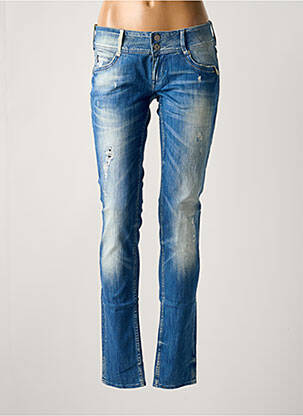 Jeans coupe slim bleu LE TEMPS DES CERISES femme