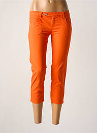Pantacourt orange CIMARRON femme