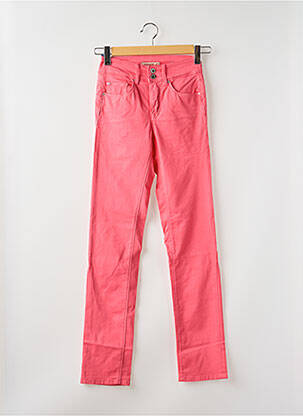 Jeans coupe slim rose SALSA femme