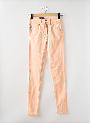 Jeans coupe slim rose clair SALSA femme