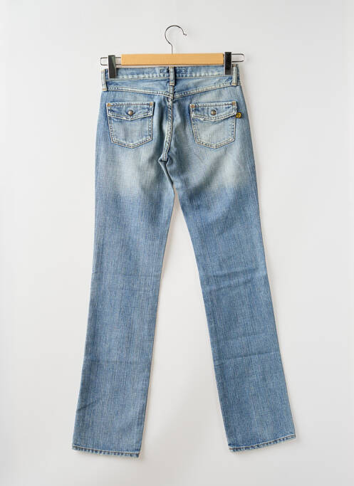 Jeans coupe droite bleu RWD pour femme