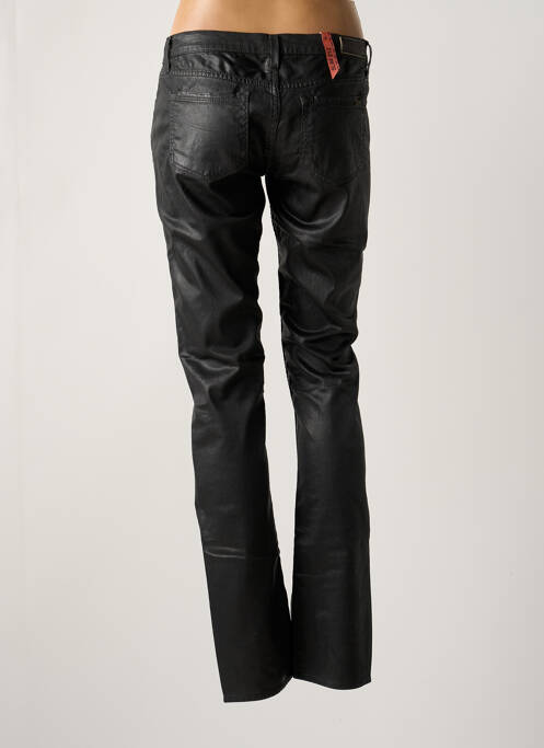 Jeans coupe slim noir LE TEMPS DES CERISES pour femme