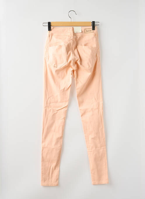 Jeans coupe slim rose clair SALSA pour femme