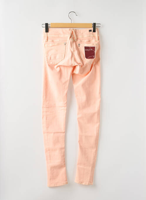 Jeans skinny orange G STAR pour femme