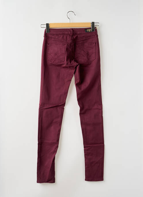 Jeans skinny violet LE TEMPS DES CERISES pour femme