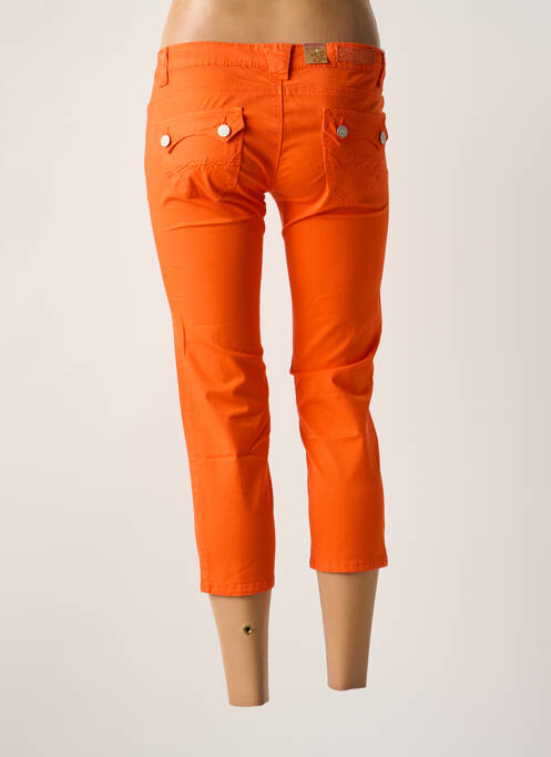 Pantacourt orange CIMARRON pour femme