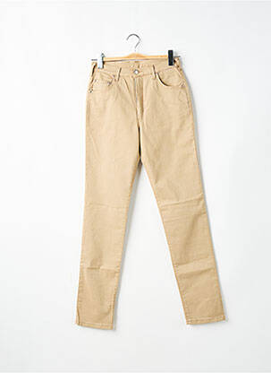 Jeans coupe slim beige CIMARRON femme