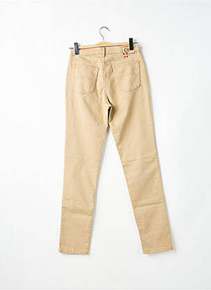 Jeans coupe slim beige CIMARRON femme