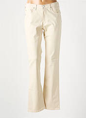 Pantalon droit beige CIMARRON pour femme seconde vue