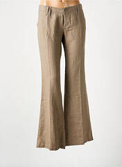 Pantalon large beige FREEMAN T.PORTER pour femme seconde vue